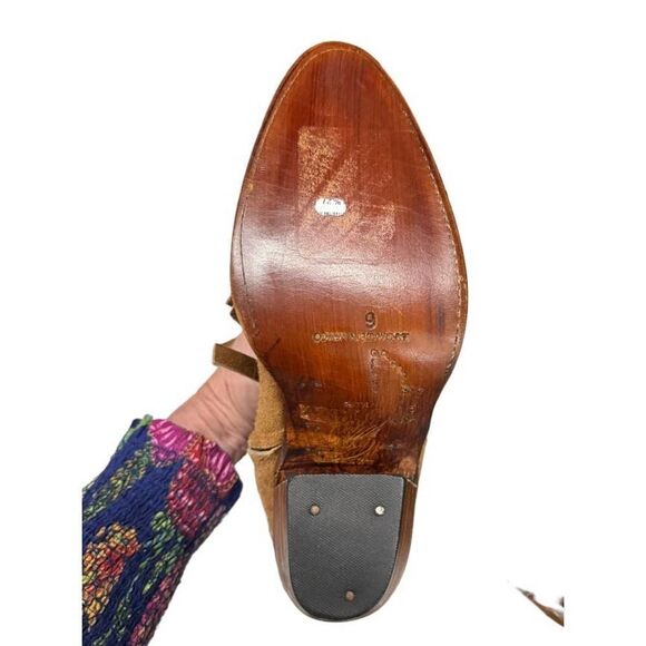 Brother Vellies Atlas Fringe Western Boots Size 6 Suede New - Picture 6 of 8